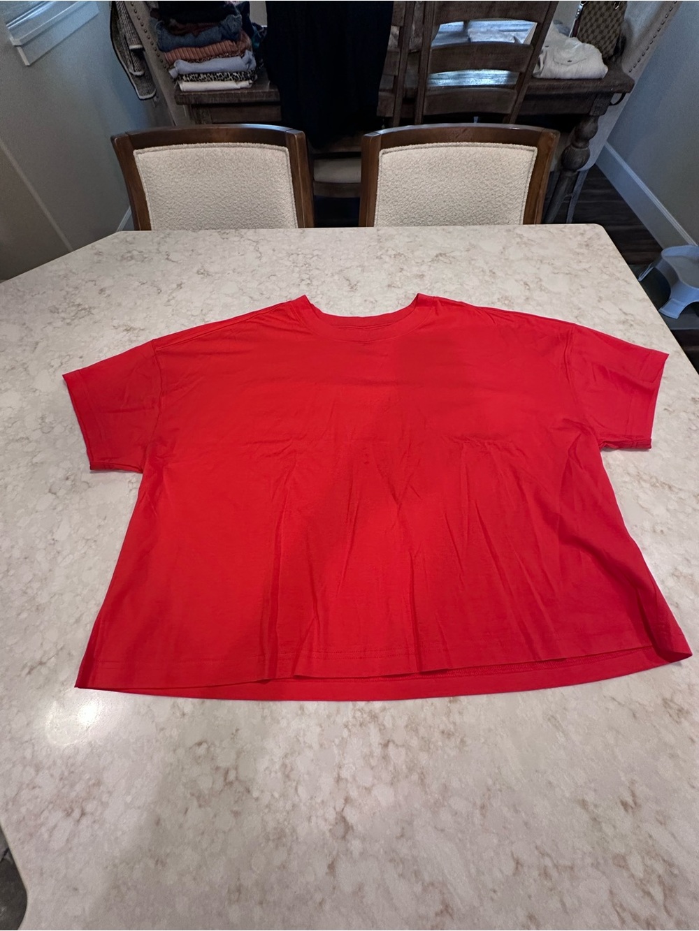 NWOT Maeve red tee